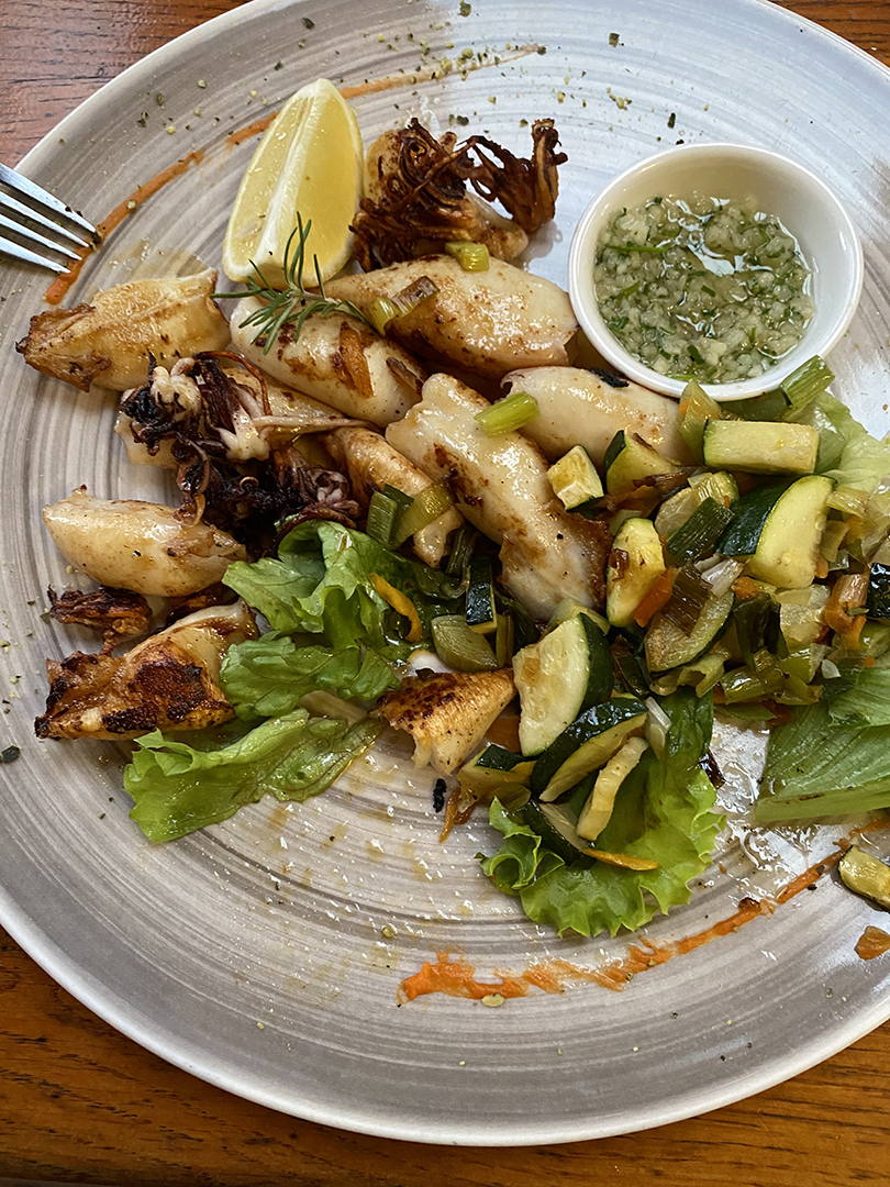 tolles Abendessen - great dinner